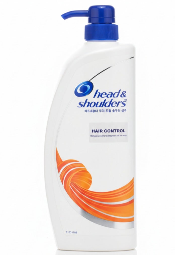Head & Shoulders Hair Control Anti-Dandruff Shampoo - Relieves Dandruff & Strengthens Hair From Ends 850ml